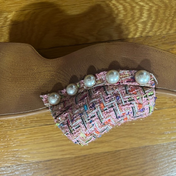 Joslyn Tweed Wedge sandal - Picture 2 of 3